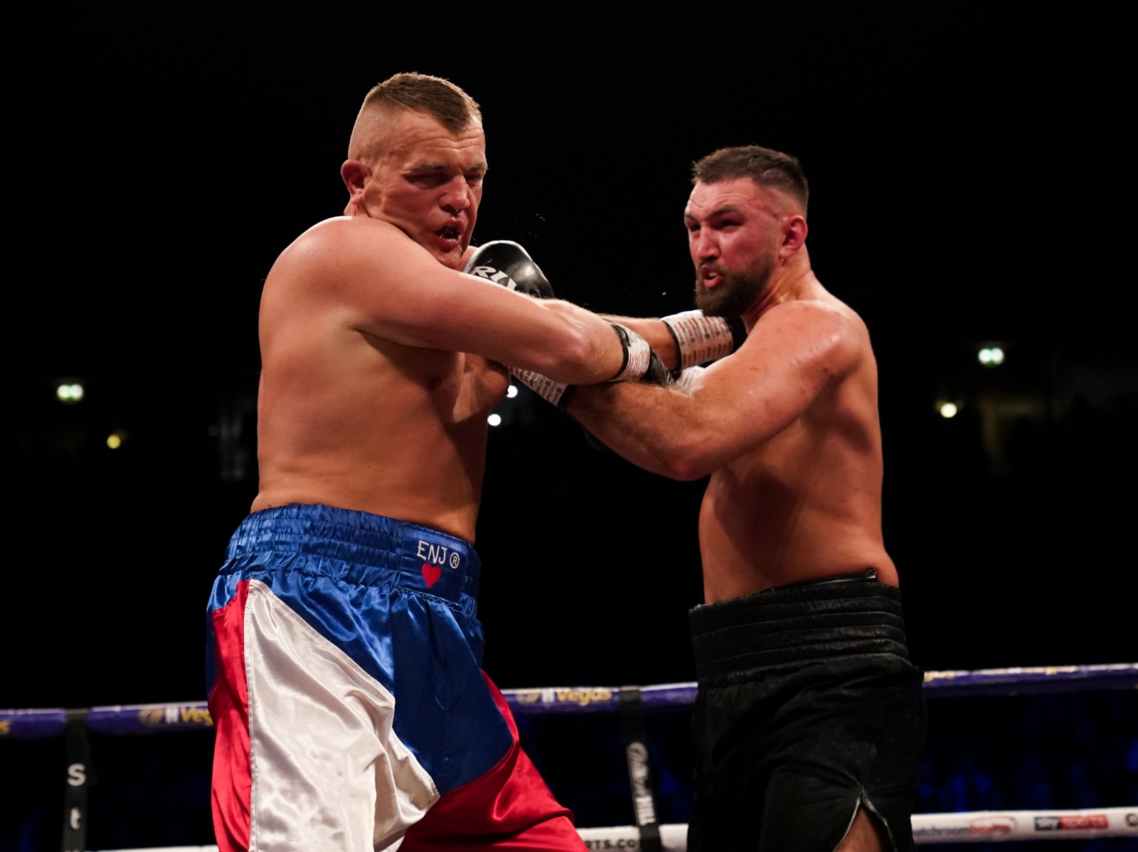 Hughie Fury raced to a third round stoppage of Pavel Sour Credit: Matchroom Boxing
