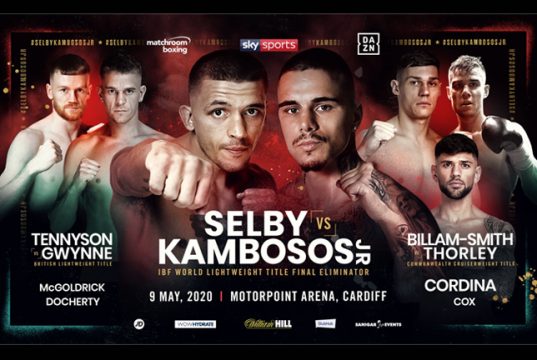 Lee Selby will face George Kambosos Jr for the right to face the winner of Lomachenko-Lopez Credit: Matchroom Boxing