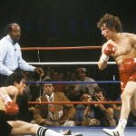 Ray ‘Boom Boom’ Mancini against Frietas. Photo Credit: The Fight City