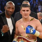 Johnny Nelson and rival Marco Huck. Photo Credit: Sky Sports