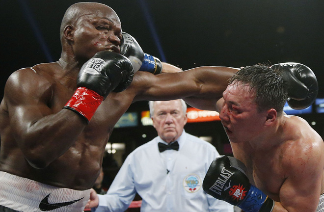 The fight of the year 2013. Photo Credit: USA Today