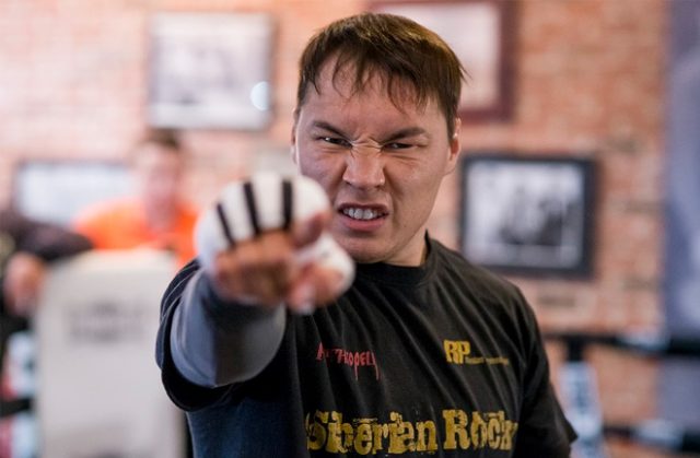 Ruslan Provodnikov during one of his training camps. Photo Credit: WBN