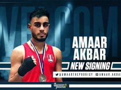 Amaar Akbar is delighted to have turned professional with Frank Warren.