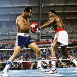 Larry Holmes defeated Ken Norton to claim his first World title. Photo Credit: The Fight City