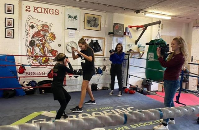 Whitney Clark has ambitions to become a professional boxing coach. Photo Credit: Whitney Clark.