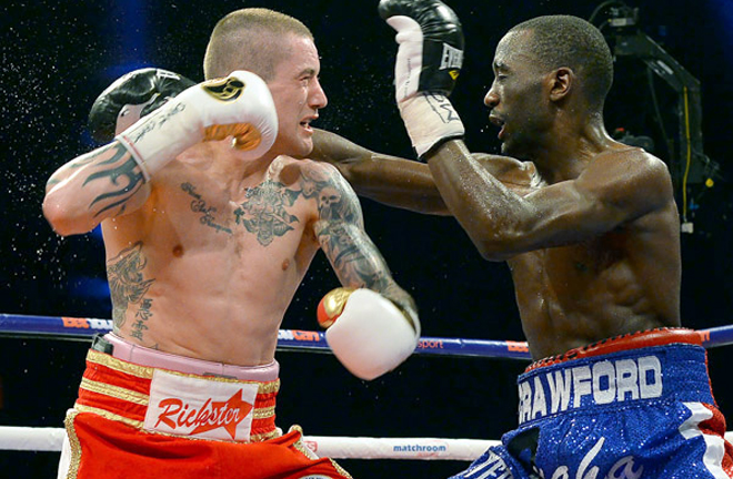 Burns has fought the very best including pound-for-pound star Terence Crawford Photo Credit: ringtv.com