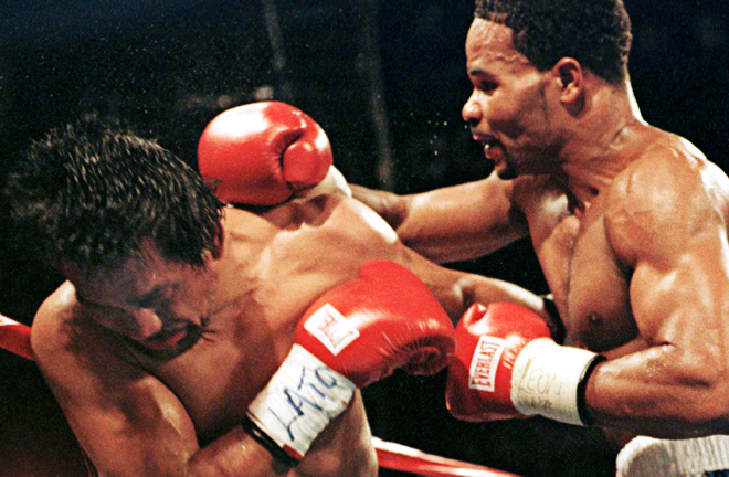William Joppy ended Durán's hopes of a final World title, retaining his WBA Middleweight crown in three rounds in 1998 Photo Credit: Action Images/Reuters