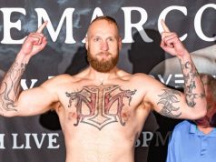 Robert 'The Nordic Nightmare' Helenius. Photo Credit: Boxing Scene