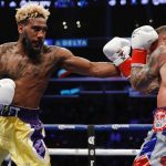 Jarrett Hurd proved too strong for Welborn in a brave World title attempt in 2018 Photo Credit: Esther Lin/SHOWTIME