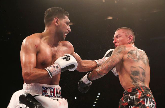 Vargas was beaten in a spirited performance against Amir Khan in 2018 Photo Credit: www.ringnews24.com