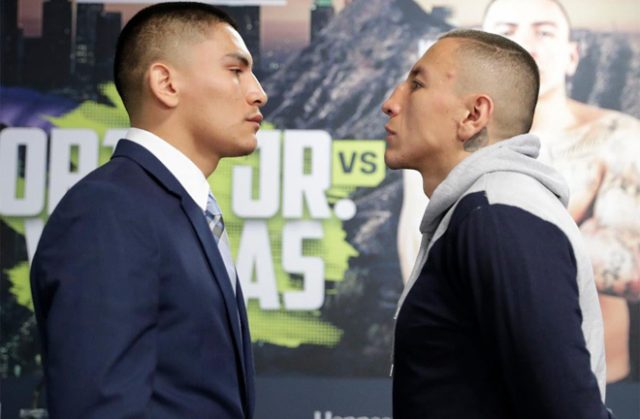 Vergil Ortiz and Samuel Vargas clash in Golden Boy's return in Indio on Friday night Photo Credit: www.boxingnews24.com