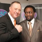 Scott Murray and ‘The Hitman’ Thomas Hearns. Photo Credit: Scott Murray