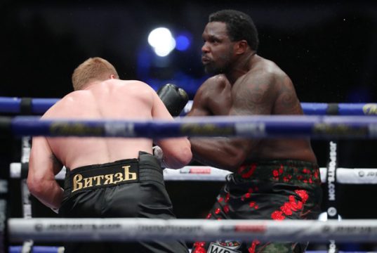 Povetkin produced a stunning fifth round KO of Dillian Whyte on Saturday Photo Credit: Mark Robinson/Matchroom Boxing