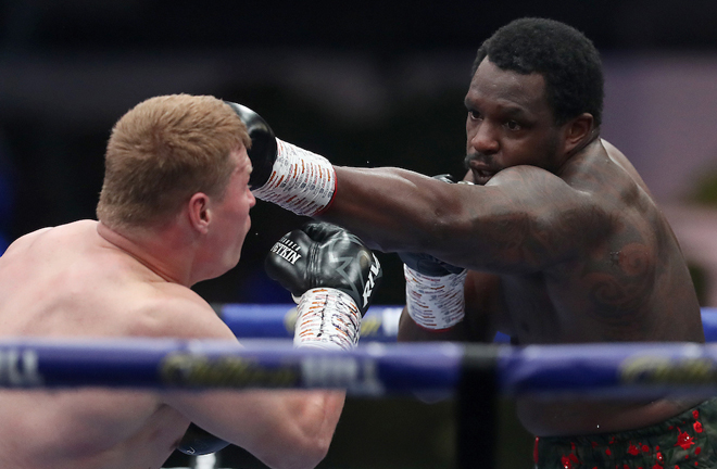 Whyte maintains he has no regrets after losing to Povetkin Photo Credit: Mark Robinson/Matchroom Boxing