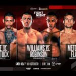 Liam Williams defends his British title against Andrew Robinson on Oct 10 live on BT Sport Photo Credit: Queensberry Promotions