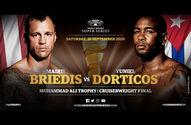 Mairis Briedis will face Yuniel Dorticos in the WBSS Cruiserweight final in Munich on September 26 Photo Credit: WBSS