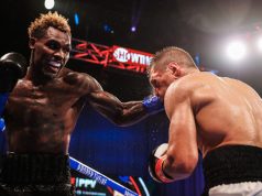 Jermall Charlo battled past Sergiy Derevyanchenko to retain his WBC Middleweight world title Photo Credit: Amanda Westcott / Showtime