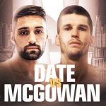 McGowan finds himself a date with Date. Photo Credit: MTK Global