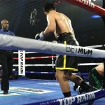 Zepeda knocked down Baranchyk four times Photo Credit: Mikey Williams / Top Rank