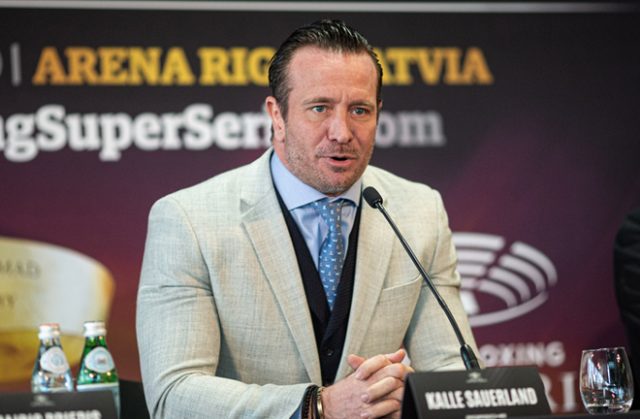 Kalle Sauerland reflects on the WBSS and the future of boxing behind closed doors Photo Credit: worldboxingsuperseries.com