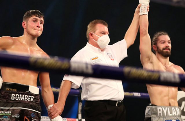 Laws was left devastated as Charlton stormed to a breakout victory Photo Credit: Mark Robinson/Matchroom Boxing