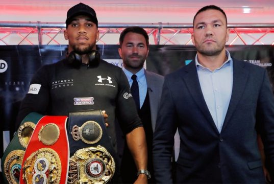 Anthony Joshua defends his unified heavyweight world titles against Kubrat Pulev on December 12 in London Photo Credit: Reuters