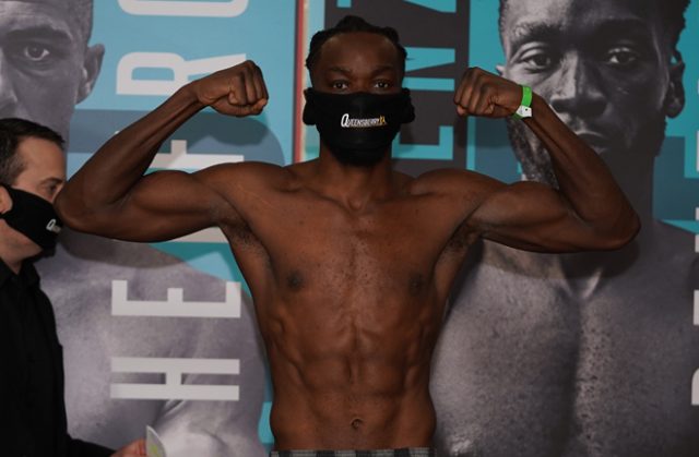 Denzel Bentley says he's aiming to halt Mark Heffron in their British Middleweight title rematch on Friday Photo Credit: Queensberry Promotions