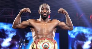 Terence Crawford successfully defended his WBO Welterweight crown with a fourth round stoppage over Kell Brook Photo Credit: Mikey Williams/Top Rank via Getty Images