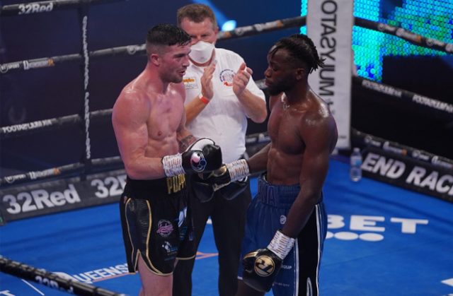 Mark Heffron and Denzel Bentley will run it back for the vacant British middleweight crown on Saturday Photo Credit: Round N' Bout Media/Queensberry Promotions