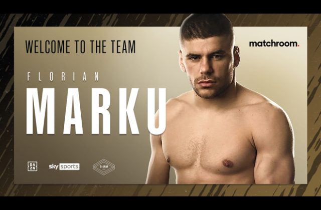 Florian Marku has signed with Matchroom Boxing