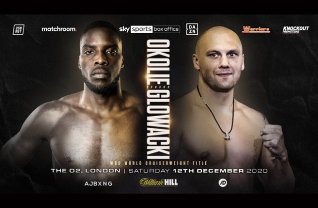 Lawrence Okolie will fight Krzysztof Glowacki for the vacant WBO Cruiserweight world title on December 12 Photo Credit: Matchroom Boxing