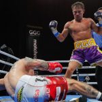 Golovkin knocked Szeremeta down four times before the fight was waved off at the end of the seventh round Photo Credit: Melina Pizano/Matchroom Boxing