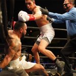 James Kirkland was blown away inside a round by Juan Macias Montiel Photo Credit: Sean M Ham/TGB Promotions