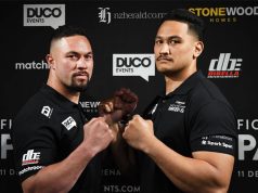 Joseph Parker will face Junior Fa on February 27 in Auckland Photo Credit: Photosport