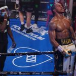 Yarde celebrates after halting Dec Spelman Photo Credit: Round ‘N’ Bout Media/Queensberry Promotions