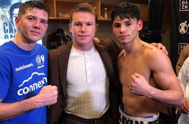 Luke Campbell (L) has backed Ryan Garcia (R) to beat Devin Haney Photo Credit: @luke11campbell Twitter