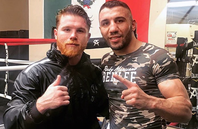 Yildirim was a former sparring partner of Canelo's