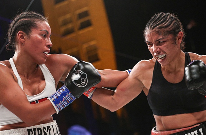 Braekhus was handed a first career defeat by McCaskill in Tulsa in August Photo Credit: Ed Mulholland/Matchroom