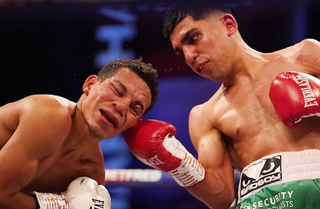 Kash Farooq secured the WBC International Bantamweight title with a points win over Alexander Espinoza Photo Credit: Dave Thompson/Matchroom Boxing