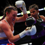 Ramla Ali picked up her third professional win Photo Credit: Ed Mulholland/Matchroom