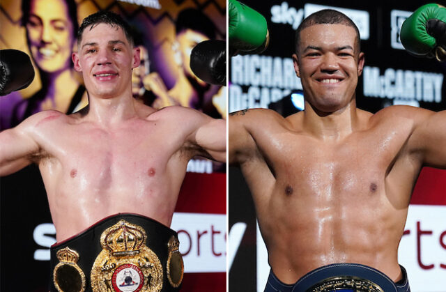 Cruiserweights Chris Billam-Smith and Tommy McCarthy clash for the British, Commonwealth and European titles in Fight Camp this summer Photo Credit: Dave Thompson/Matchroom Boxing