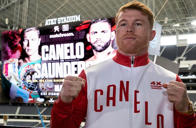 Canelo has been undefeated since his only loss to Floyd Mayweather Jr in 2013 Photo Credit: Michelle Farsi/Matchroom