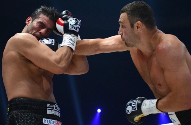 Charr was beaten in four rounds by Vitali Klitschko in a bid for the WBC title in 2012 Photo Credit: boxrec.com