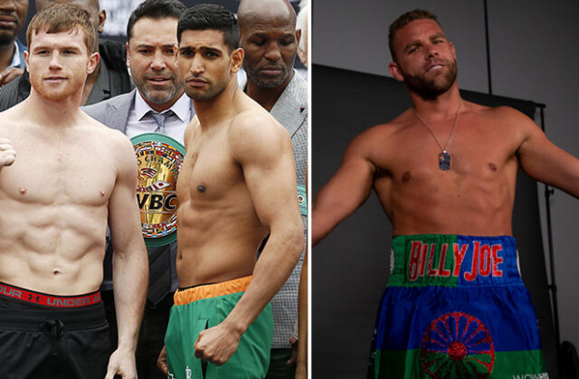 Amir Khan believes that Canelo Alvarez will stop Billy Joe Saunders in six rounds on Saturday Photo Credit: Action Images/Andrew Couldridge/Michelle Farsi/Matchroom