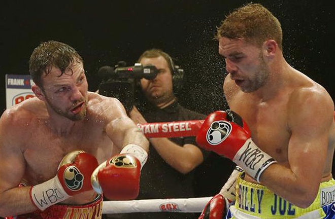 Lee was defeated by Saunders by majority decision in 2015. Photo: Action Images