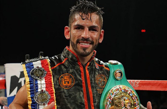 Linares was the WBC lightweight champion in 2014-2015.  Photo: Tom Hogan / Hoganphotos-Golden Boy Promotions
