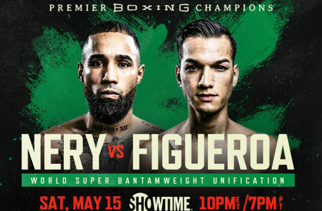 Luis Nery and Brandon Figueroa clash in a Super Bantamweight world title unification in California on Saturday