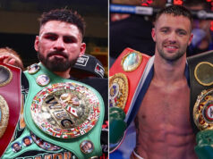 Jose Ramirez faces fellow unified world champion for the undisputed Super Lightweight championship in Las Vegas on Saturday Photo Credit: Mikey Williams/Top Rank/Round 'N' Bout Media/Queensberry Promotions