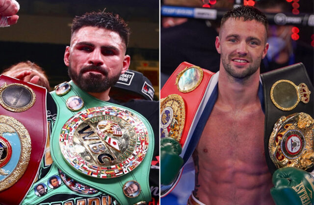 Jose Ramirez faces fellow unified world champion for the undisputed Super Lightweight championship in Las Vegas on Saturday Photo Credit: Mikey Williams/Top Rank/Round 'N' Bout Media/Queensberry Promotions