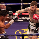 Eggington claimed his 30th professional victory against Molina Photo Credit: Hennessy Sports